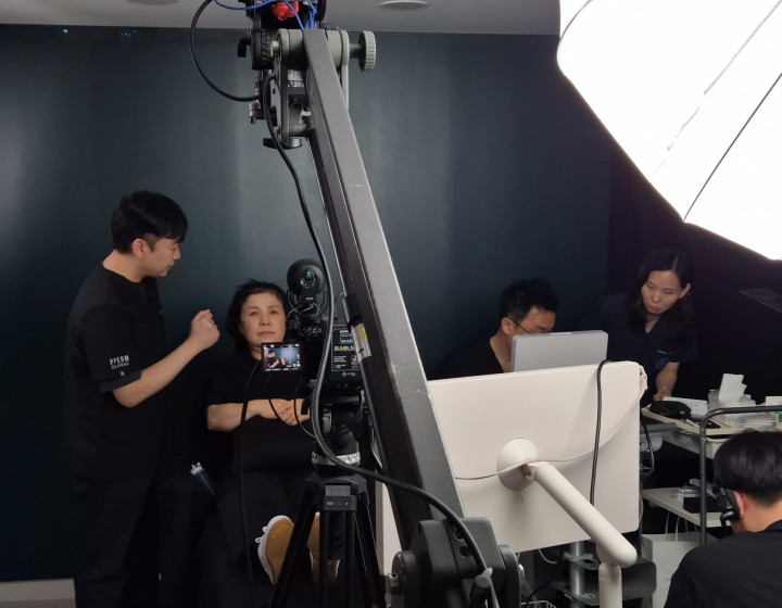 벨로테로 엑스퍼트 교과서 배포용 영상 촬영 현장